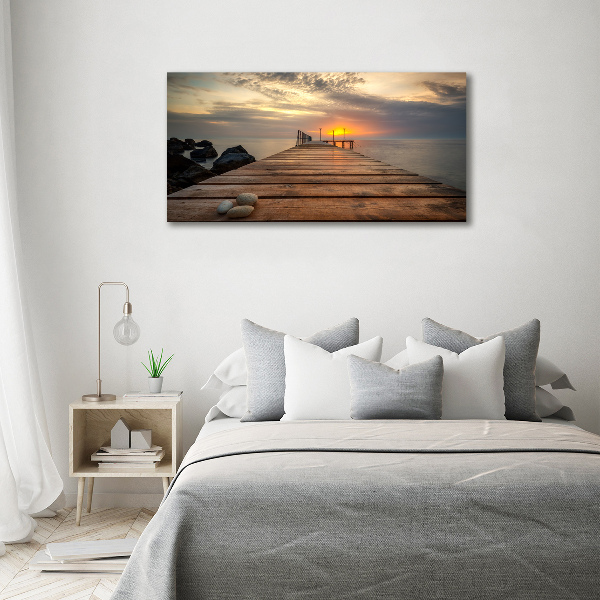 Print on acrylic Wooden pier