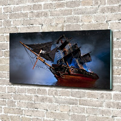 Print on acrylic Pirate ship