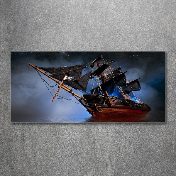 Print on acrylic Pirate ship