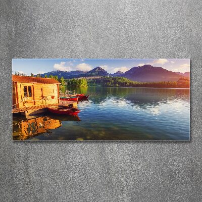 Acrylic print Lake in the mountains