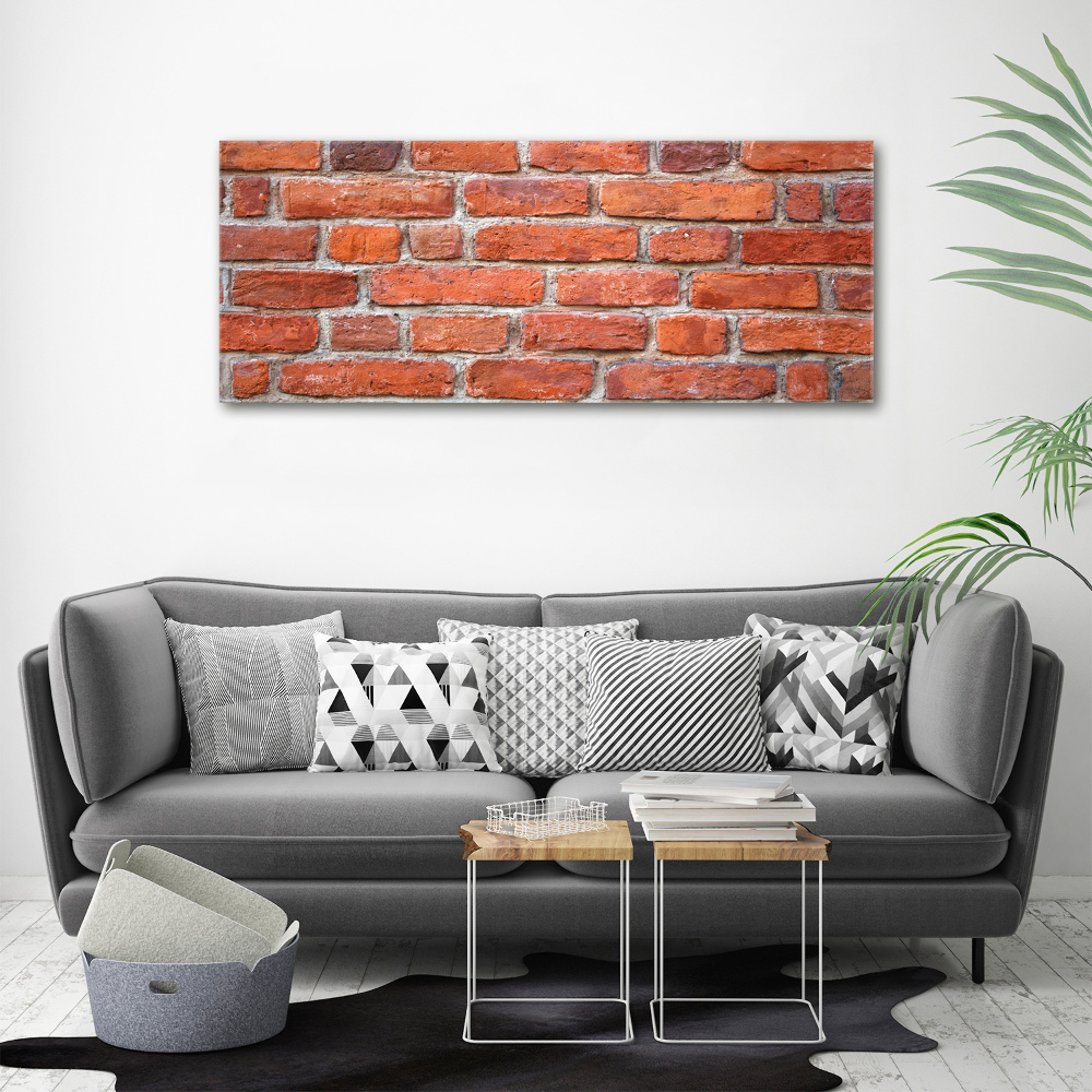 Acrylic print Brick wall