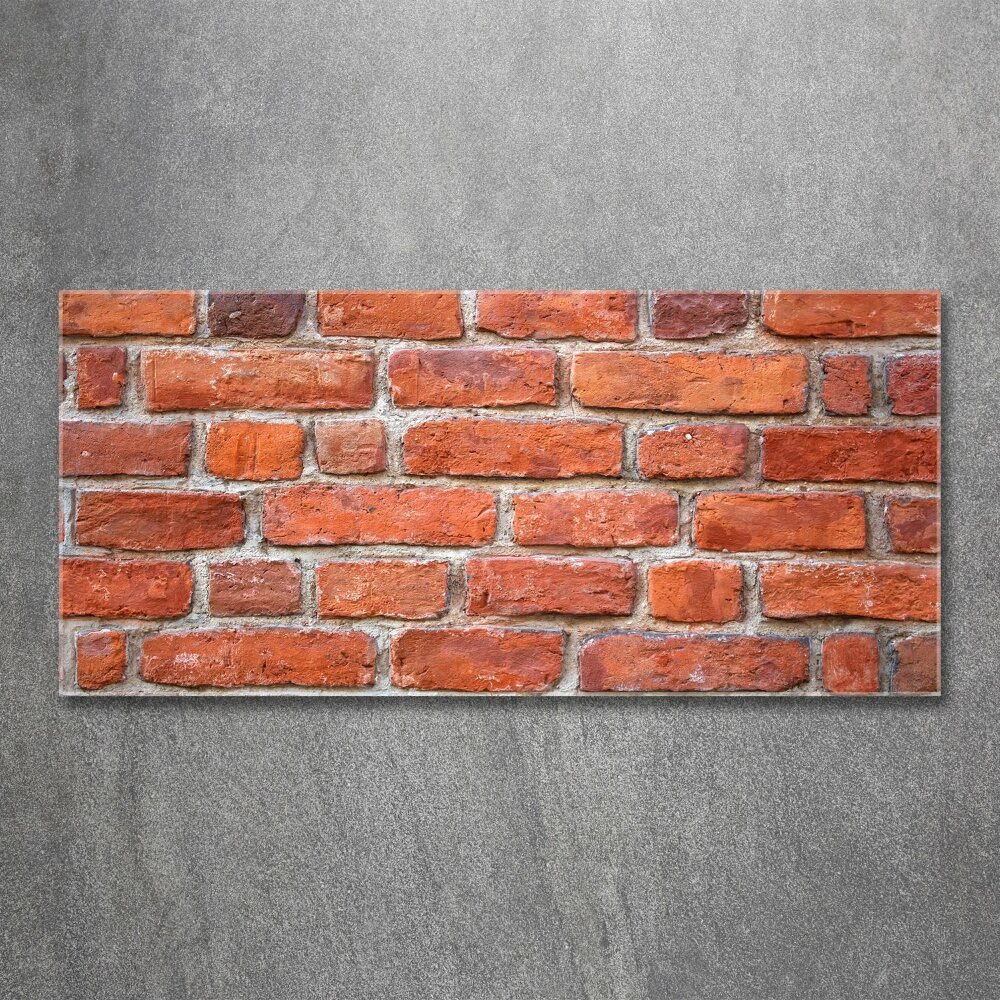 Acrylic print Brick wall