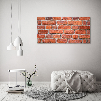 Acrylic print Brick wall