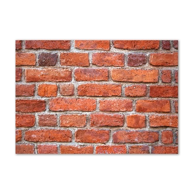 Acrylic print Brick wall