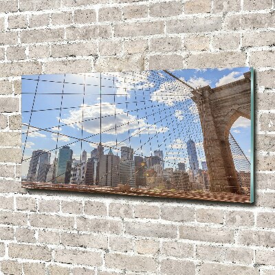 Print on acrylic New York bridge