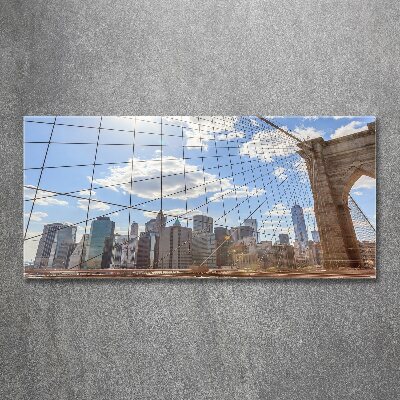 Print on acrylic New York bridge