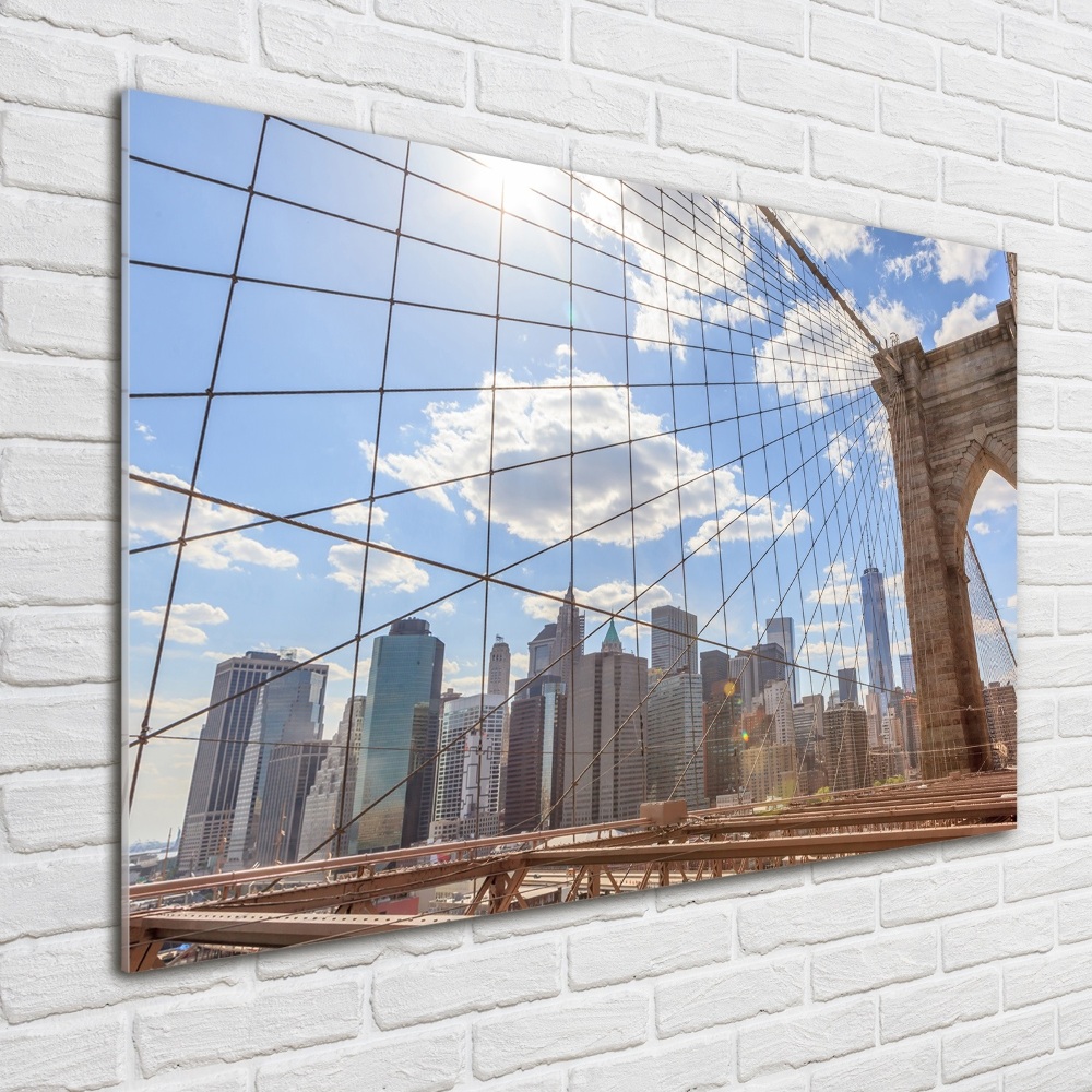 Print on acrylic New York bridge