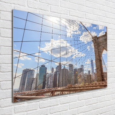 Print on acrylic New York bridge