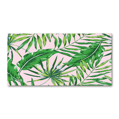 Acrylic print Tropical leaves