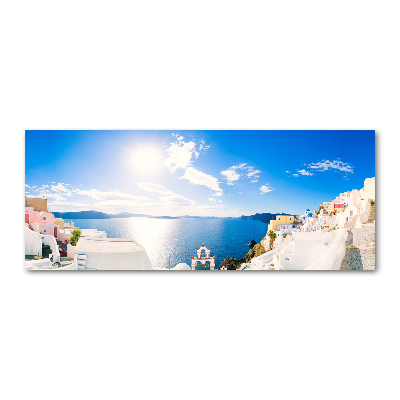 Acrylic print Santorini Greece