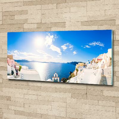 Acrylic print Santorini Greece