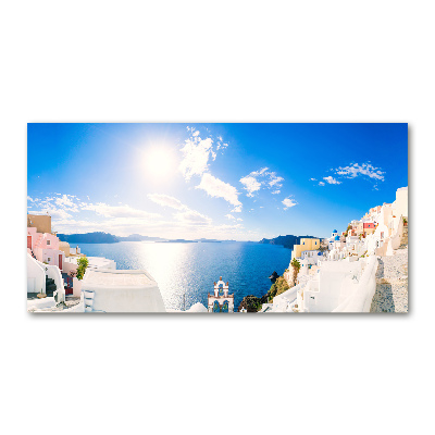 Acrylic print Santorini Greece