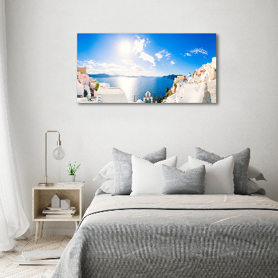 Acrylic print Santorini Greece