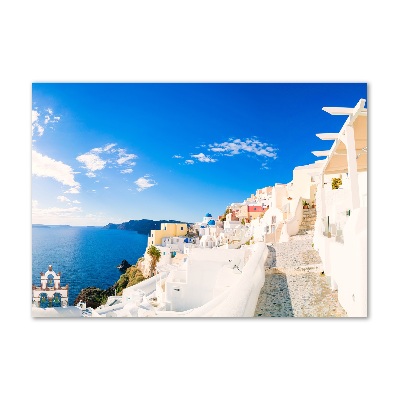 Acrylic print Santorini Greece