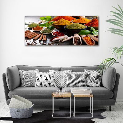 Print on acrylic Colorful spices