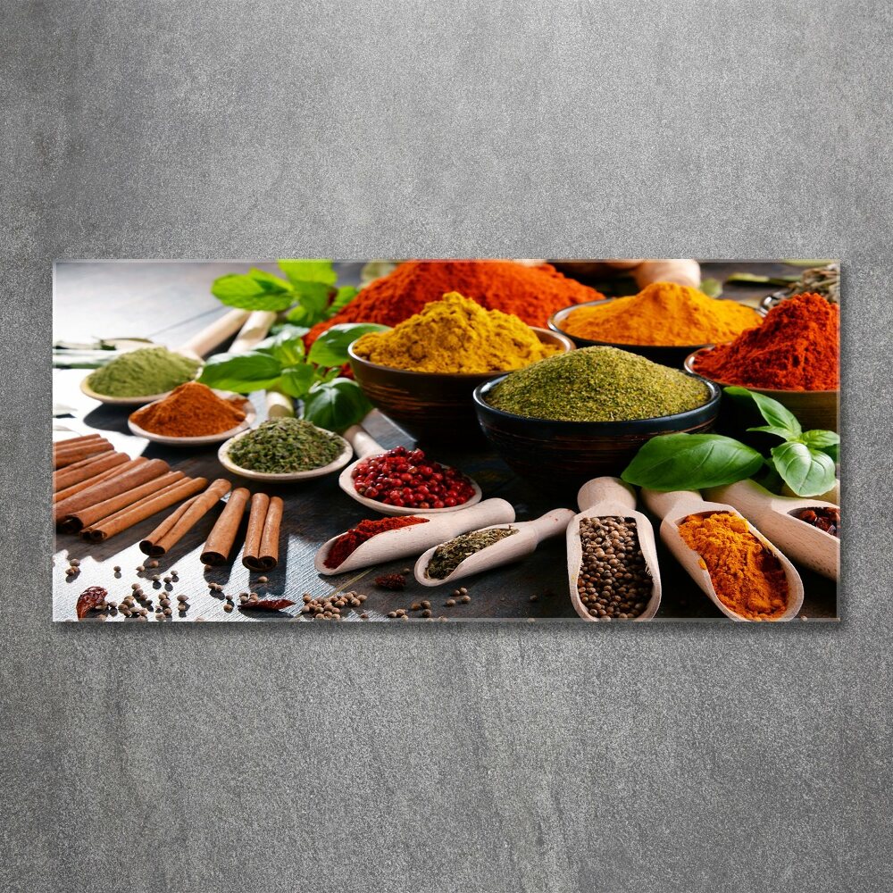 Print on acrylic Colorful spices