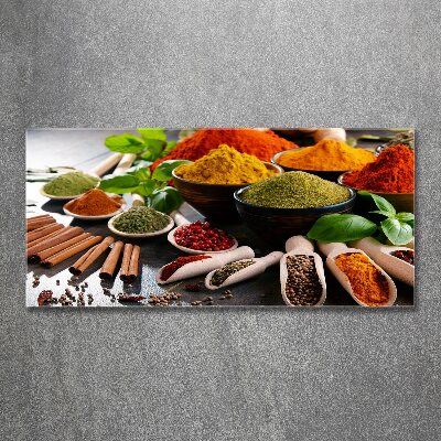 Print on acrylic Colorful spices