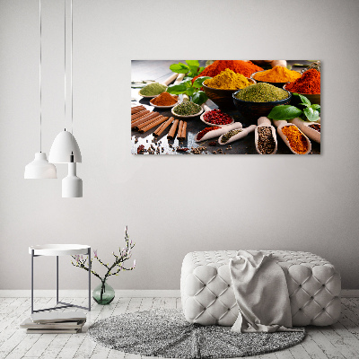 Print on acrylic Colorful spices