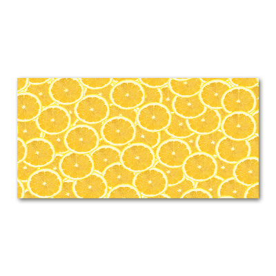 Wall art acrylic Lemon slices