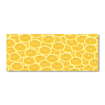 Wall art acrylic Lemon slices