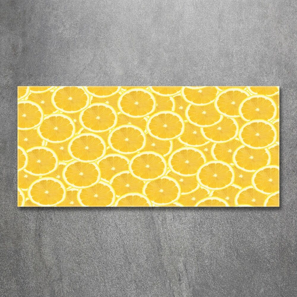 Wall art acrylic Lemon slices