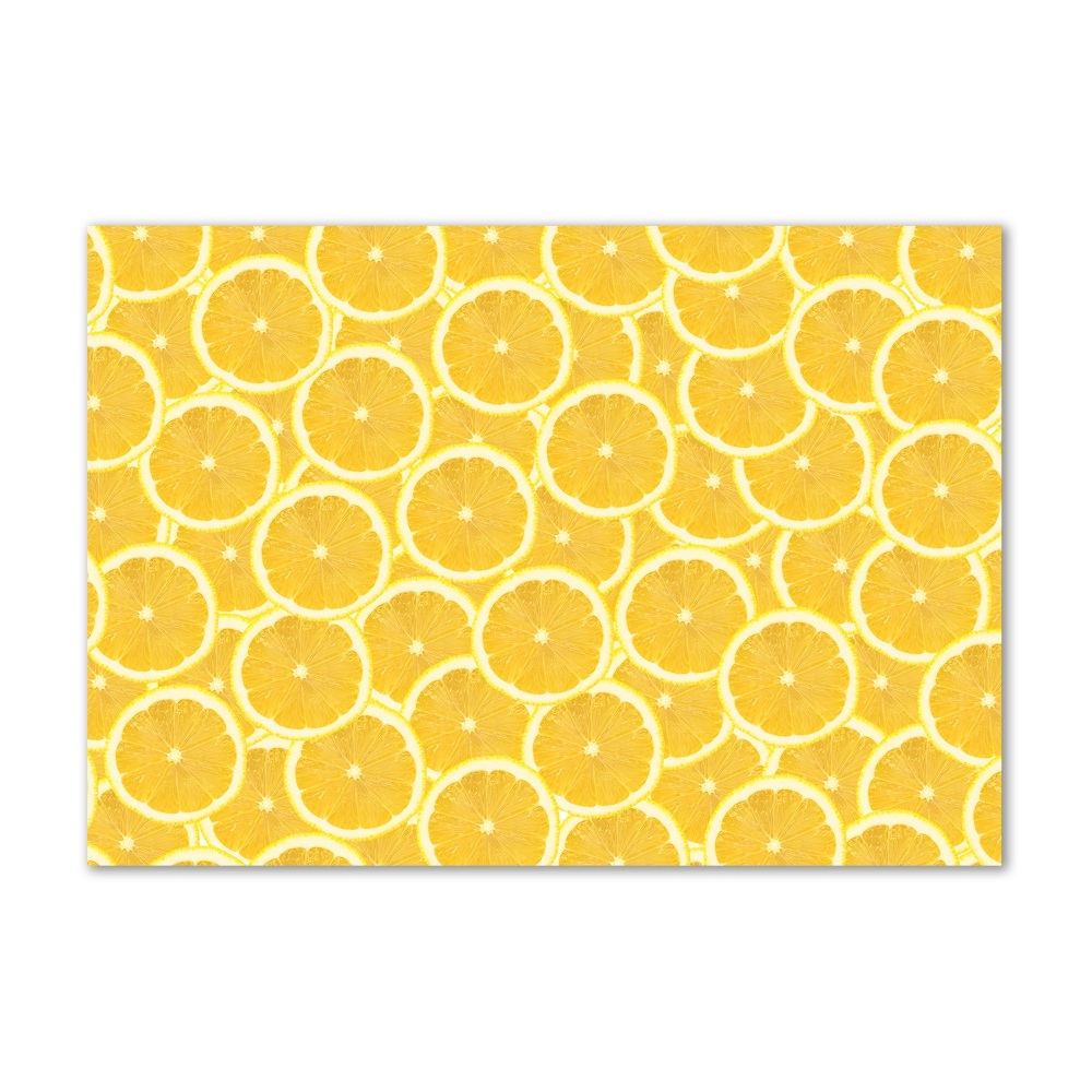 Wall art acrylic Lemon slices