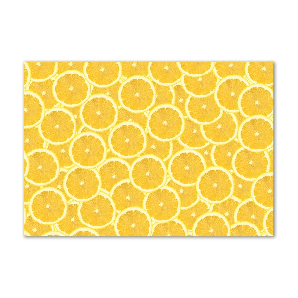 Wall art acrylic Lemon slices