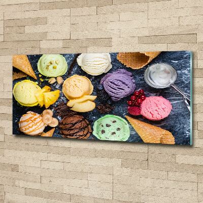 Print on acrylic Colorful ice cream