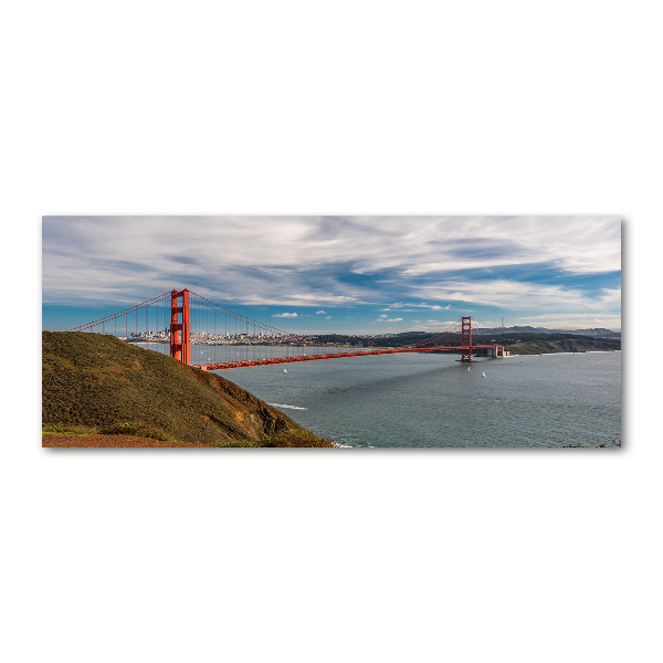 Wall art acrylic San Francisco bridge