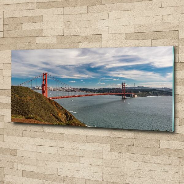 Wall art acrylic San Francisco bridge