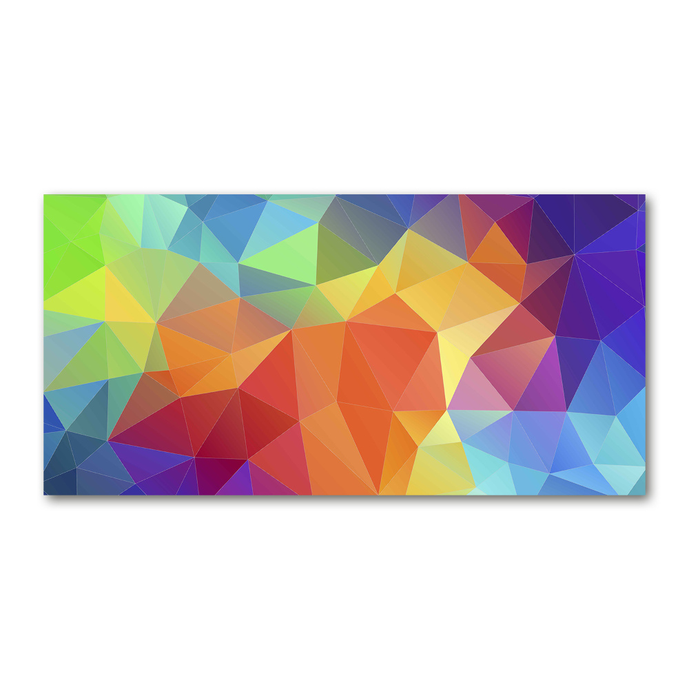 Wall art acrylic Geometric background