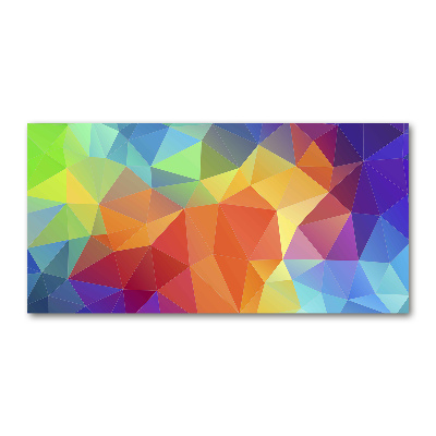 Wall art acrylic Geometric background