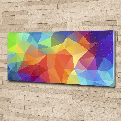 Wall art acrylic Geometric background