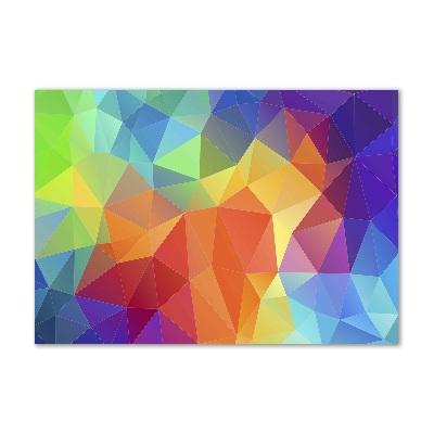 Wall art acrylic Geometric background