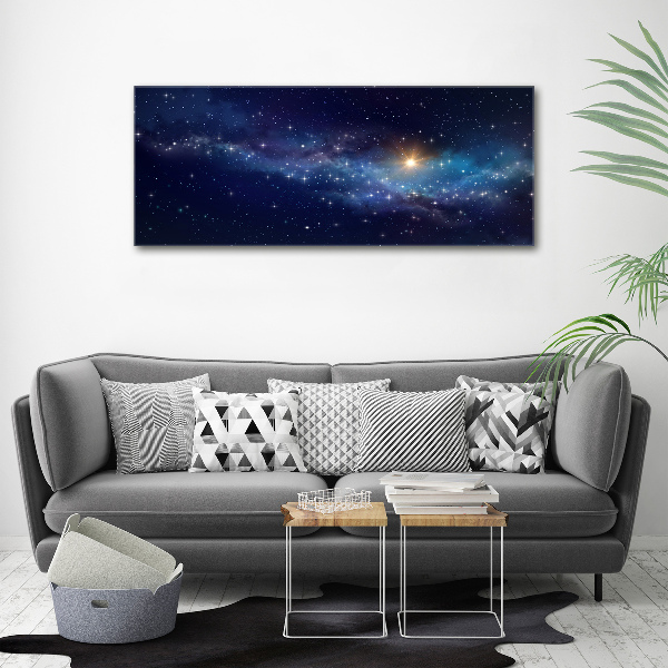 Glass acrylic wall art Galaxy