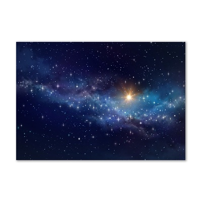 Glass acrylic wall art Galaxy