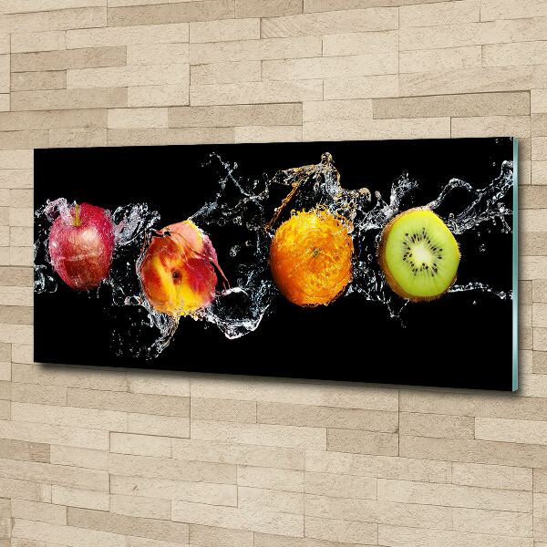 Wall art acrylic Fruit and water