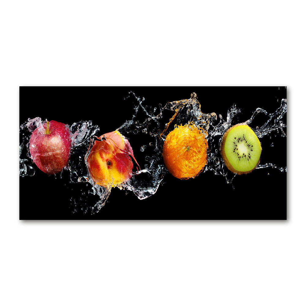 Wall art acrylic Fruit and water