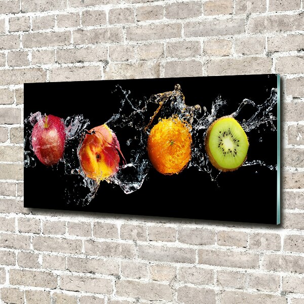 Wall art acrylic Fruit and water