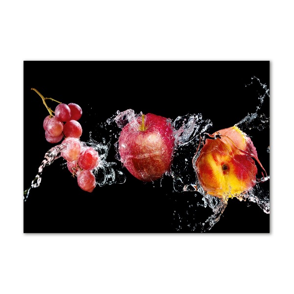 Wall art acrylic Fruit and water