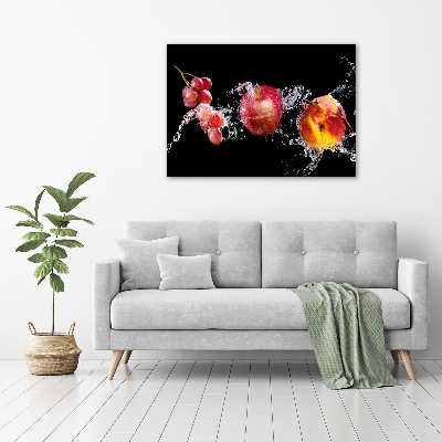 Wall art acrylic Fruit and water