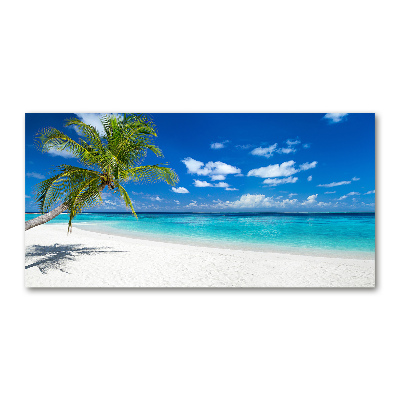 Acrylic wall picture Tropical beach