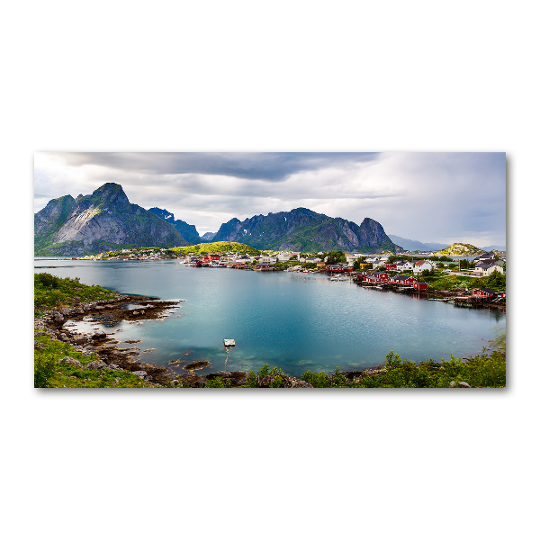 Acrylic wall picture Lofoty in Norway