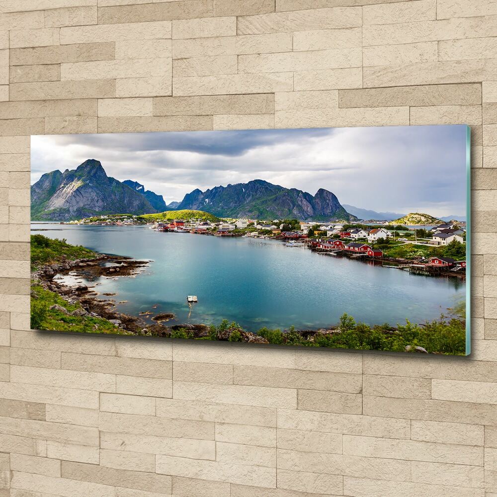 Acrylic wall picture Lofoty in Norway