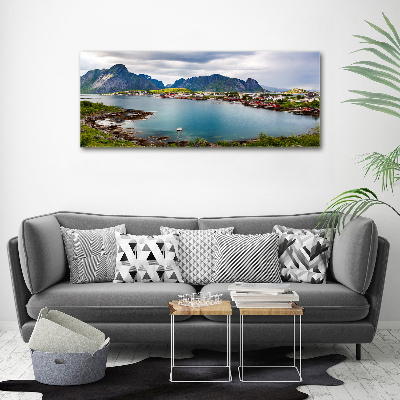 Acrylic wall picture Lofoty in Norway