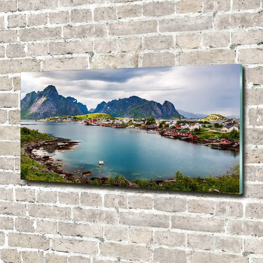 Acrylic wall picture Lofoty in Norway