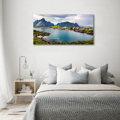 Acrylic wall picture Lofoty in Norway