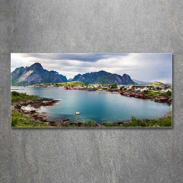 Acrylic wall picture Lofoty in Norway