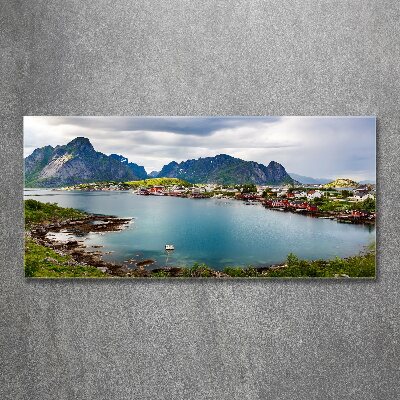 Acrylic wall picture Lofoty in Norway