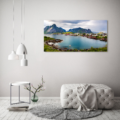 Acrylic wall picture Lofoty in Norway